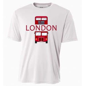 London Red Bus Cooling Performance Crew T-Shirt