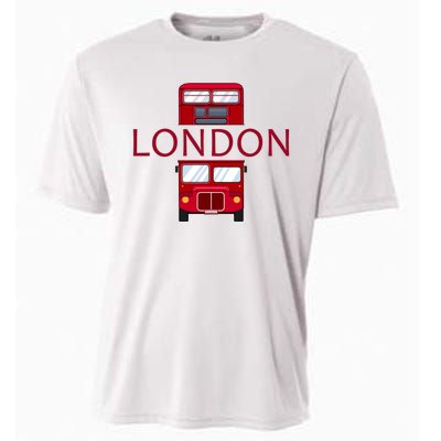 London Red Bus Cooling Performance Crew T-Shirt