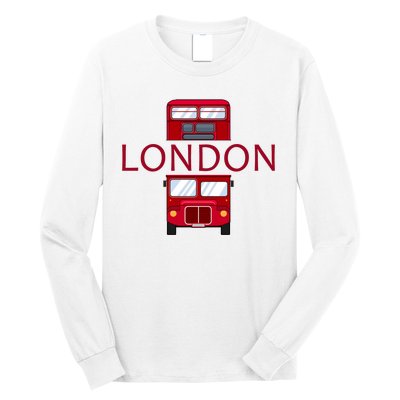 London Red Bus Long Sleeve Shirt