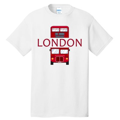 London Red Bus Tall T-Shirt