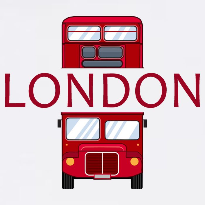 London Red Bus Magnet