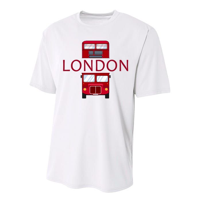 London Red Bus Performance Sprint T-Shirt