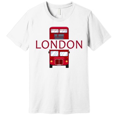 London Red Bus Premium T-Shirt