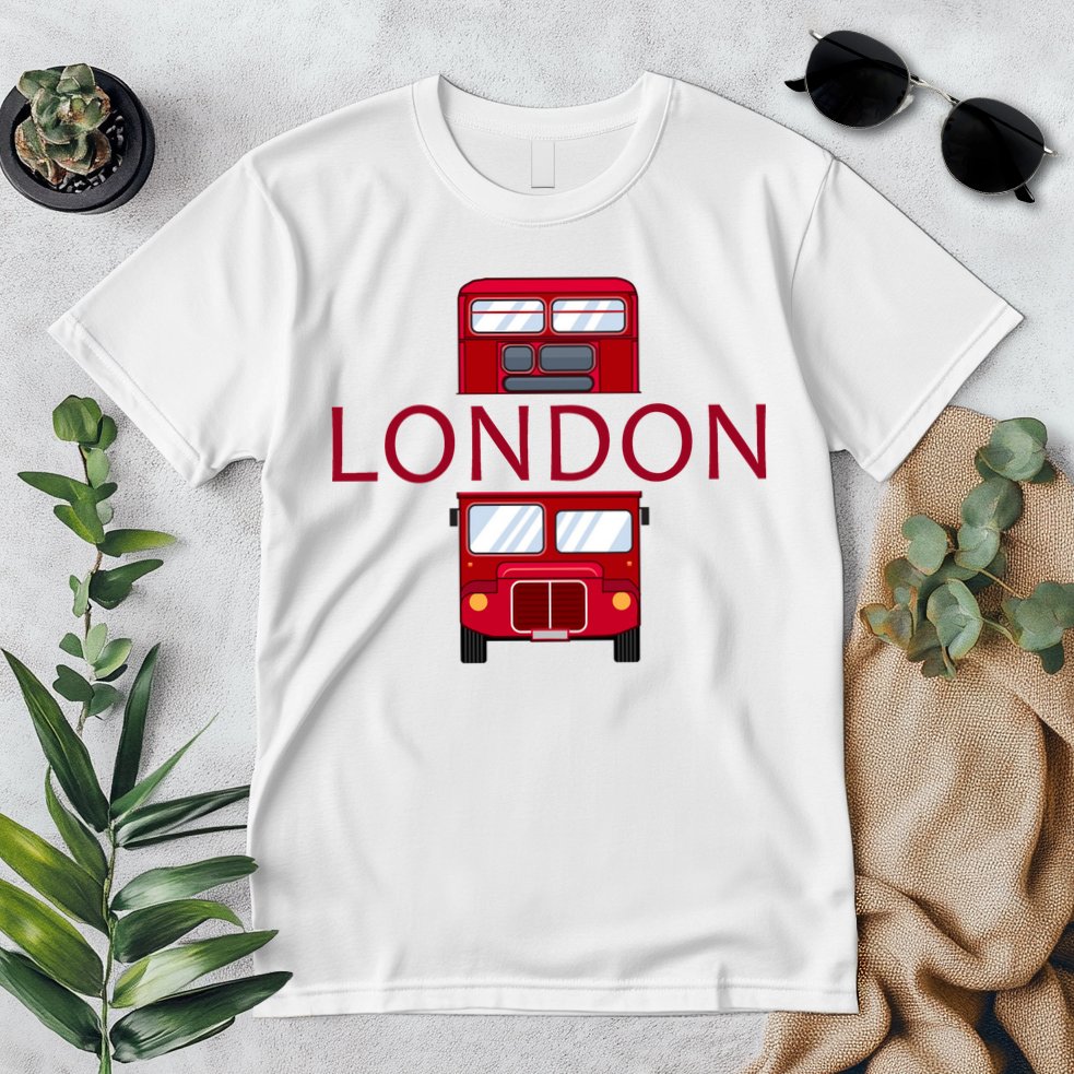 London Red Bus Premium T-Shirt
