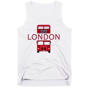 London Red Bus Tank Top