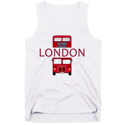 London Red Bus Tank Top