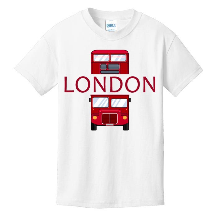 London Red Bus Kids T-Shirt