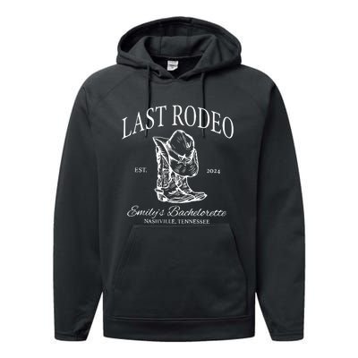 Last Rodeo Bachelorette Performance Fleece Hoodie