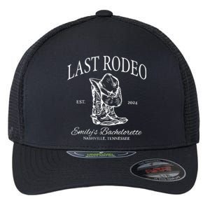 Last Rodeo Bachelorette Flexfit Unipanel Trucker Cap