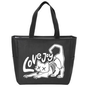 Lovejoy Rock Band Zip Tote Bag