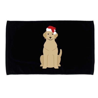 Labrador Retriever Christmas Dog Gift Microfiber Hand Towel