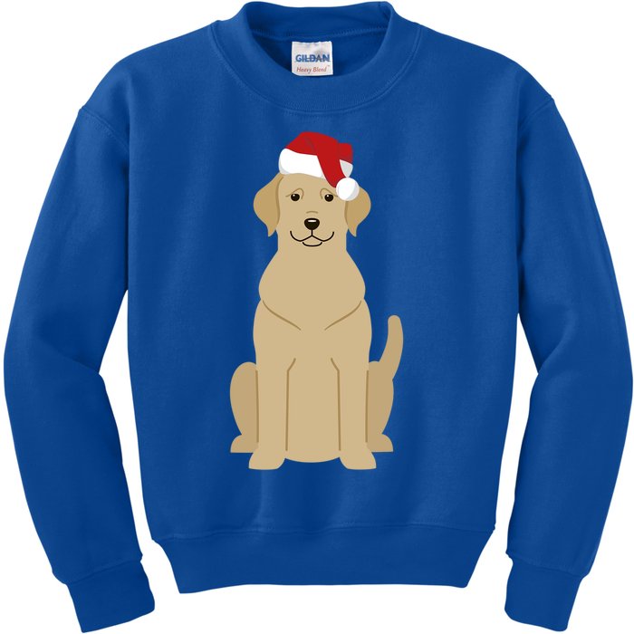 Labrador Retriever Christmas Dog Gift Kids Sweatshirt