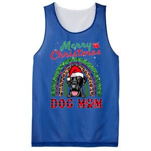 Labrador Retriever Christmas Santa Dog Mom Boho Rainbow Xmas Gift Mesh Reversible Basketball Jersey Tank