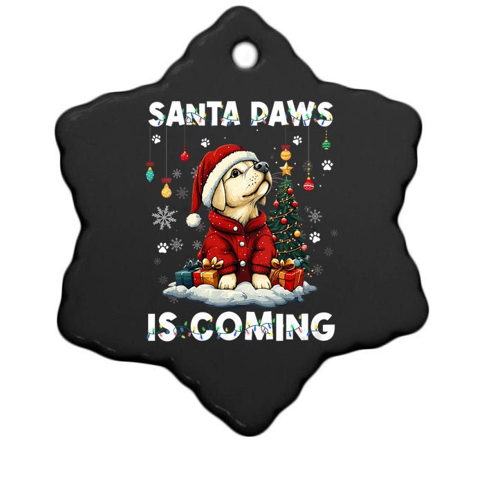 Labrador Retriever Christmas Tree Decorations Dog Lover Xmas Ceramic Star Ornament