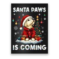 Labrador Retriever Christmas Tree Decorations Dog Lover Xmas Poster