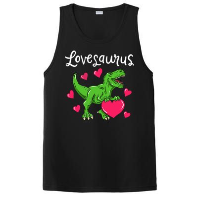 Lovesaurus Rex Cute Valentine's Day Dinosaur Tfunny Giftrex Costume Gift PosiCharge Competitor Tank