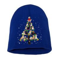 Labrador Retriever Christmas Tree Xmas Gift Cute Gift Short Acrylic Beanie