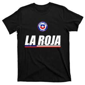 La Roja Chilean Futbol Camiseta Republic Of Chile Soccer Fan T-Shirt