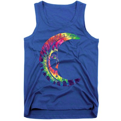 Lgbtq Rainbow Crescent Moon Pride Month Tank Top