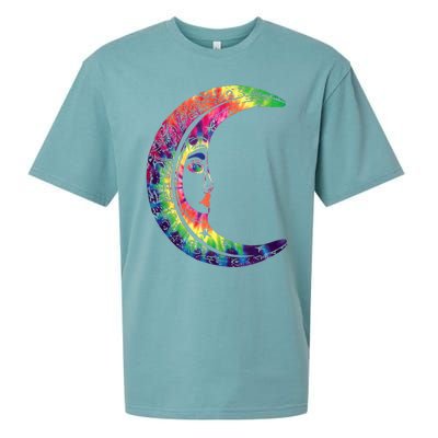 Lgbtq Rainbow Crescent Moon Pride Month Sueded Cloud Jersey T-Shirt