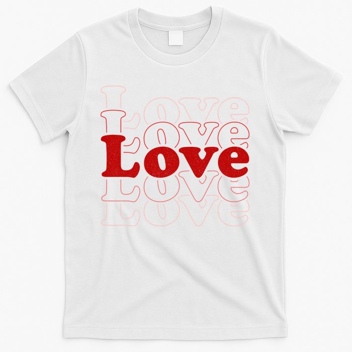 Love Retro Cute Gift T-Shirt