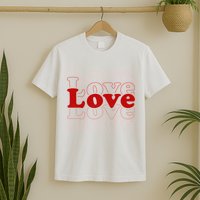 Love Retro Cute Gift T-Shirt