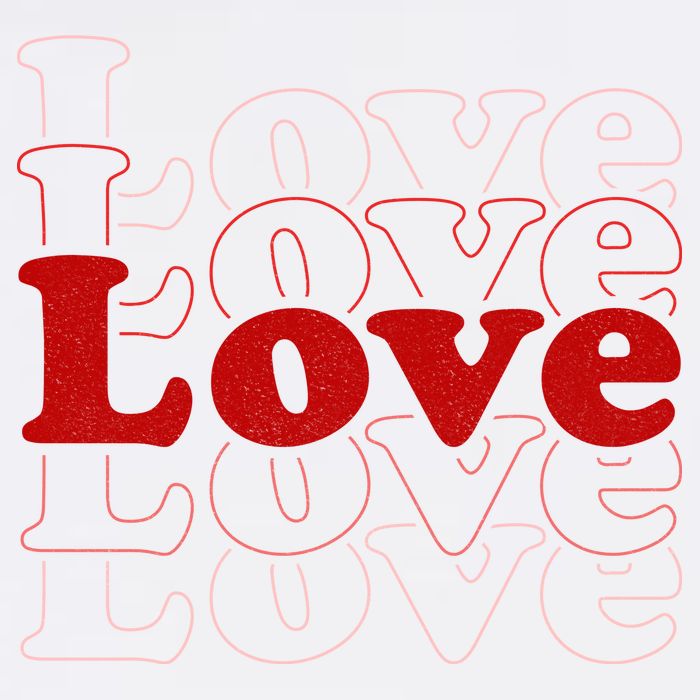 Love Retro Cute Gift T-Shirt