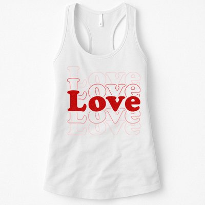 Love Retro Cute Gift Womens Tank Top