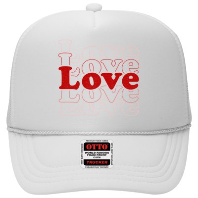 Love Retro Cute Gift Trucker Hat