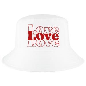 Love Retro Cute Gift Cool Comfort Performance Bucket Hat