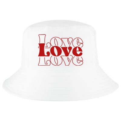 Love Retro Cute Gift Cool Comfort Performance Bucket Hat