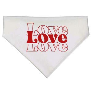 Love Retro Cute Gift USA-Made Doggie Bandana