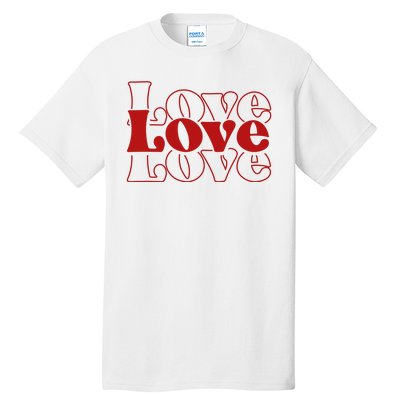 Love Retro Cute Gift Tall T-Shirt