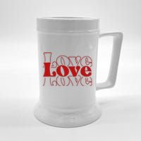 Love Retro Cute Gift Beer Stein