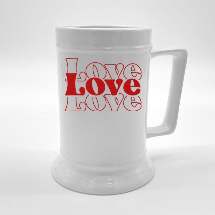 Love Retro Cute Gift Beer Stein