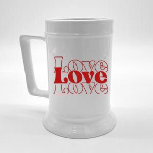 Love Retro Cute Gift Beer Stein