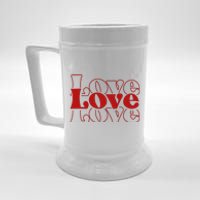 Love Retro Cute Gift Beer Stein