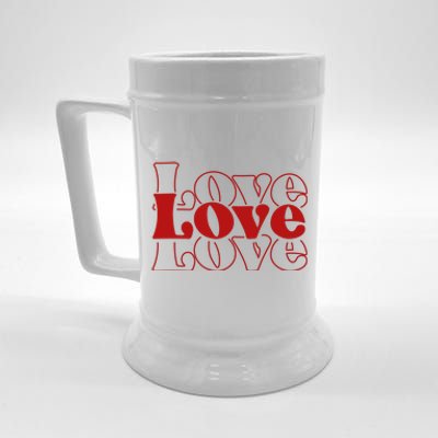 Love Retro Cute Gift Beer Stein