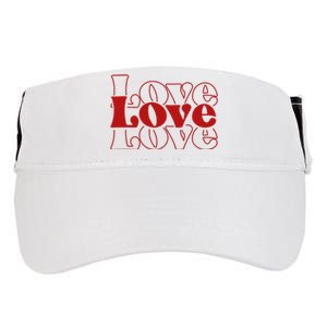 Love Retro Cute Gift Adult Drive Performance Visor