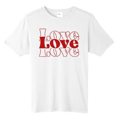 Love Retro Cute Gift Tall Fusion ChromaSoft Performance T-Shirt