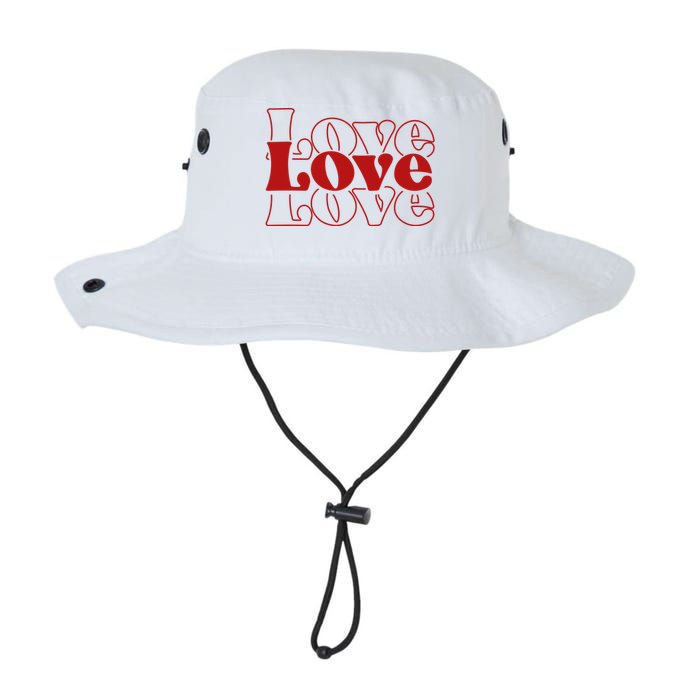 Love Retro Cute Gift Legacy Cool Fit Booney Bucket Hat