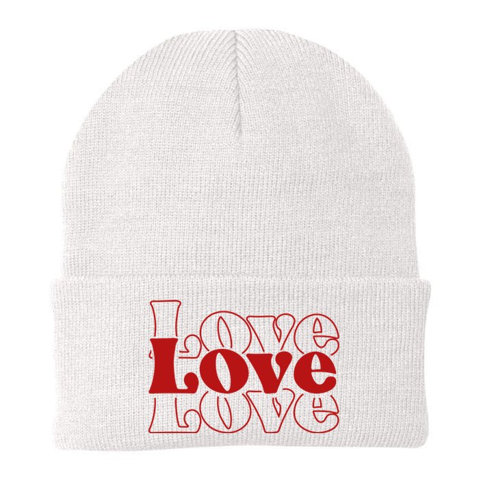 Love Retro Cute Gift Knit Cap Winter Beanie