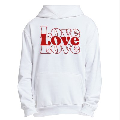 Love Retro Cute Gift Urban Pullover Hoodie