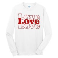 Love Retro Cute Gift Tall Long Sleeve T-Shirt