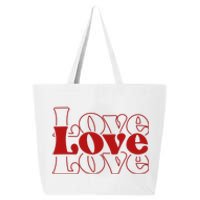 Love Retro Cute Gift 25L Jumbo Tote