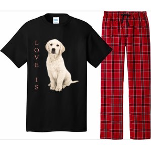 Labrador Retriever Cool Gift White Lab Dog Mom Gift Pajama Set