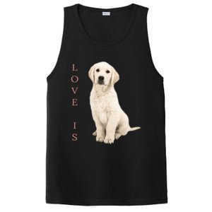 Labrador Retriever Cool Gift White Lab Dog Mom Gift PosiCharge Competitor Tank