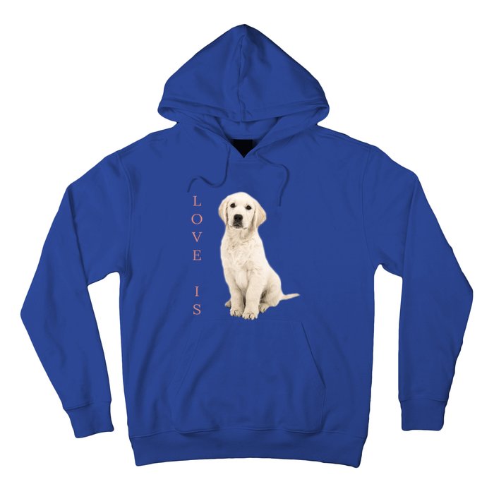 Labrador Retriever Cool Gift White Lab Dog Mom Gift Hoodie