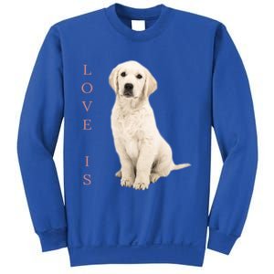 Labrador Retriever Cool Gift White Lab Dog Mom Gift Sweatshirt