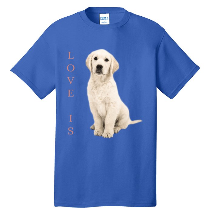 Labrador Retriever Cool Gift White Lab Dog Mom Gift Tall T-Shirt